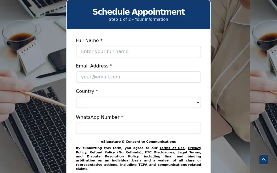 Screenshot of usacreditpartner.com