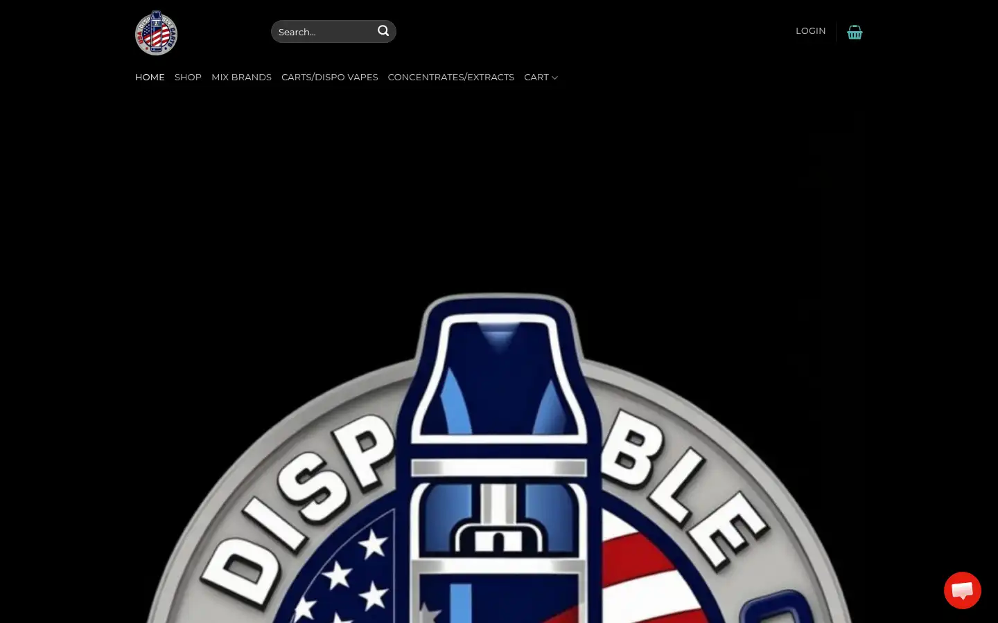 Screenshot of usadisposablecarts.com