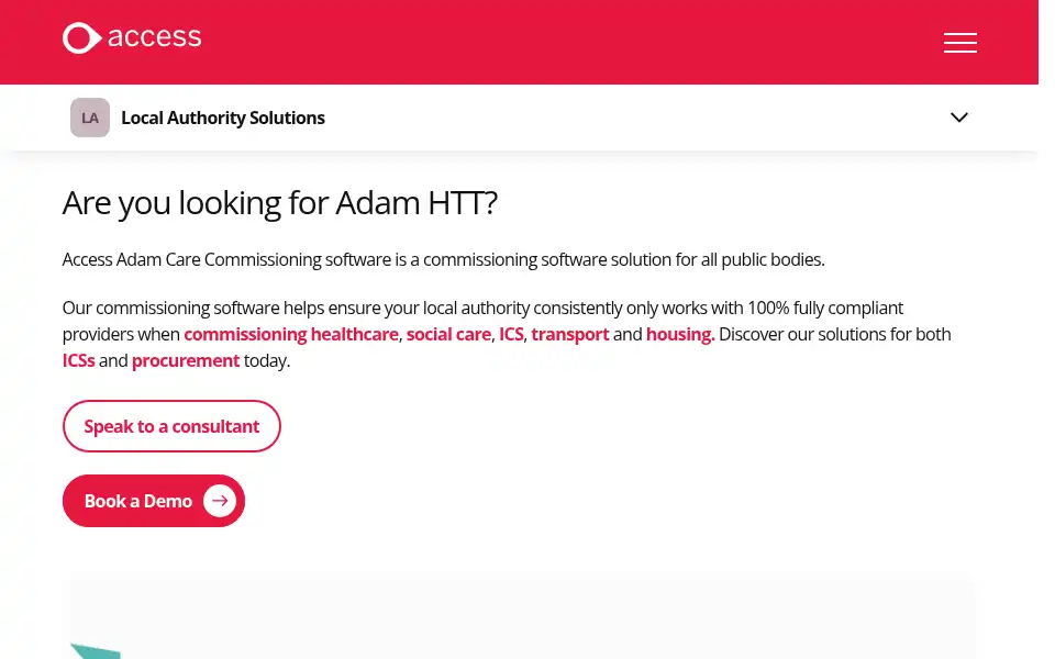 Screenshot of useadam.co.uk
