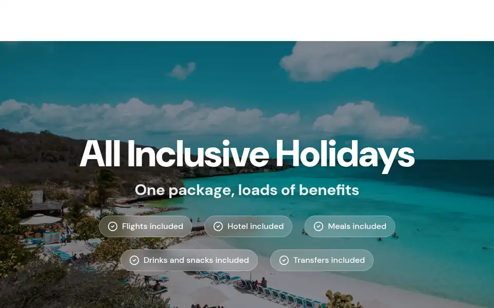Screenshot of uselectholidays.com