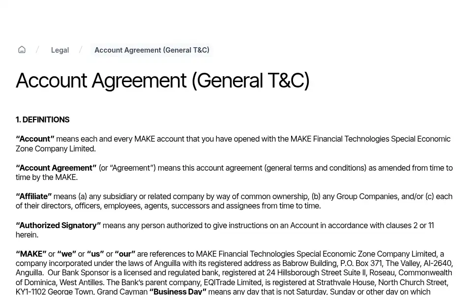 Screenshot of usemake.com