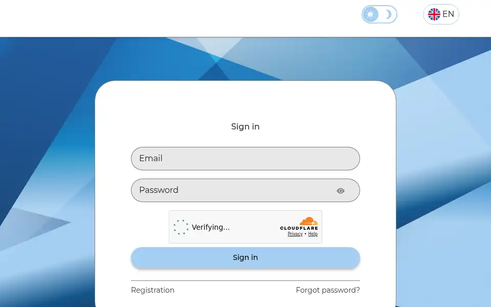 Screenshot of user.profileyourway.net