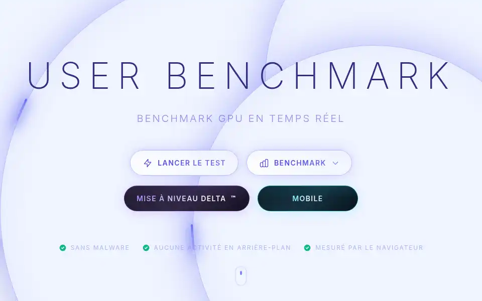 Screenshot of userbenchmark.org