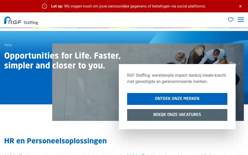 Screenshot of usgpeople.nl