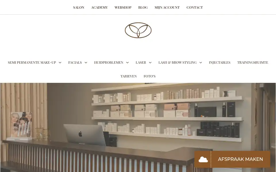 Screenshot of usia.nl