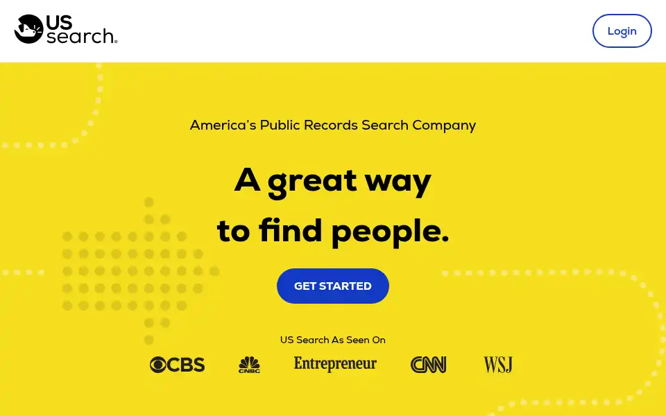 Screenshot of ussearch.com