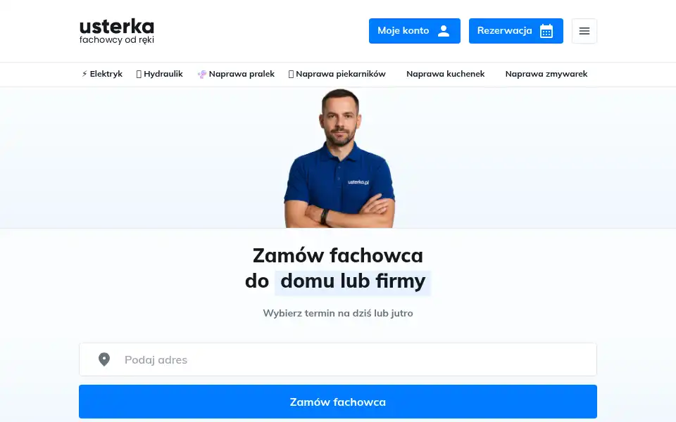 Screenshot of usterka.pl