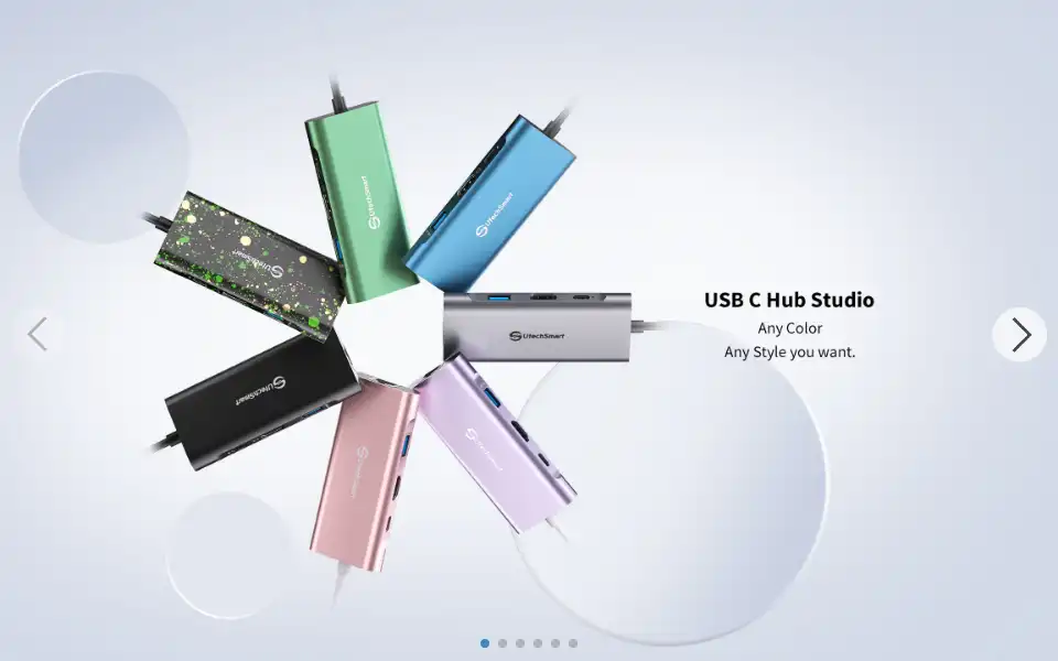 Screenshot of utechsmart.com