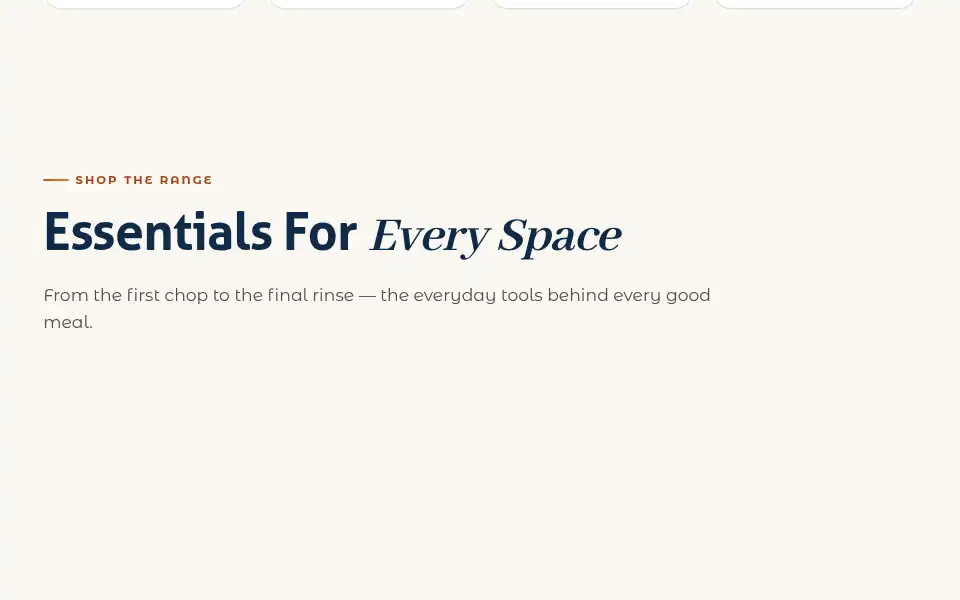 Screenshot of utopiakitchen.com