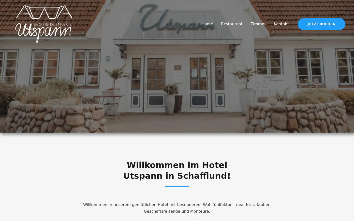 Screenshot of utspann-schafflund.de