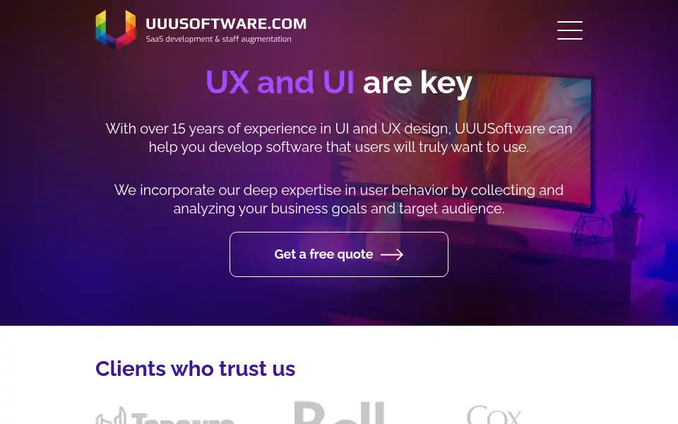 Screenshot of uuusoftware.com