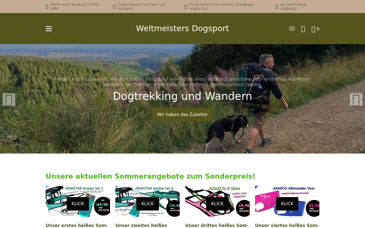 Screenshot of uwe-radant.com