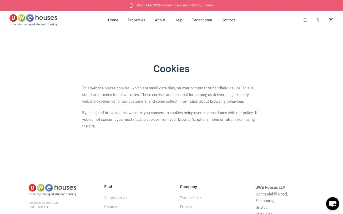 Screenshot of uwehouses.com