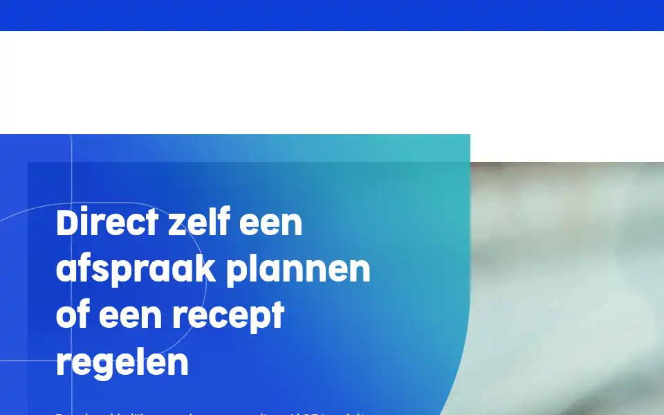 Screenshot of uwzorgonline.nl