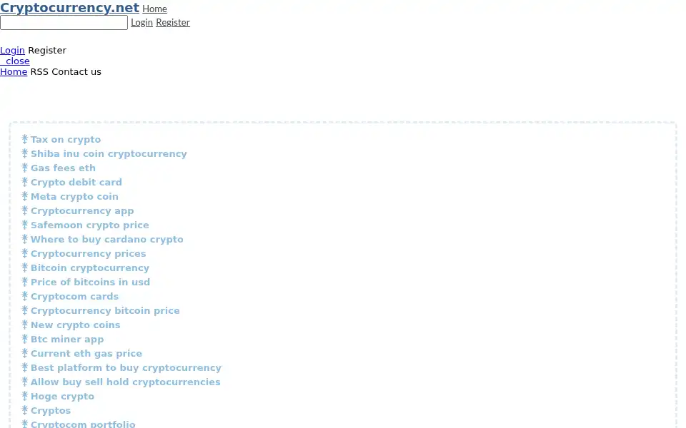 Screenshot of uxcordtoken.com