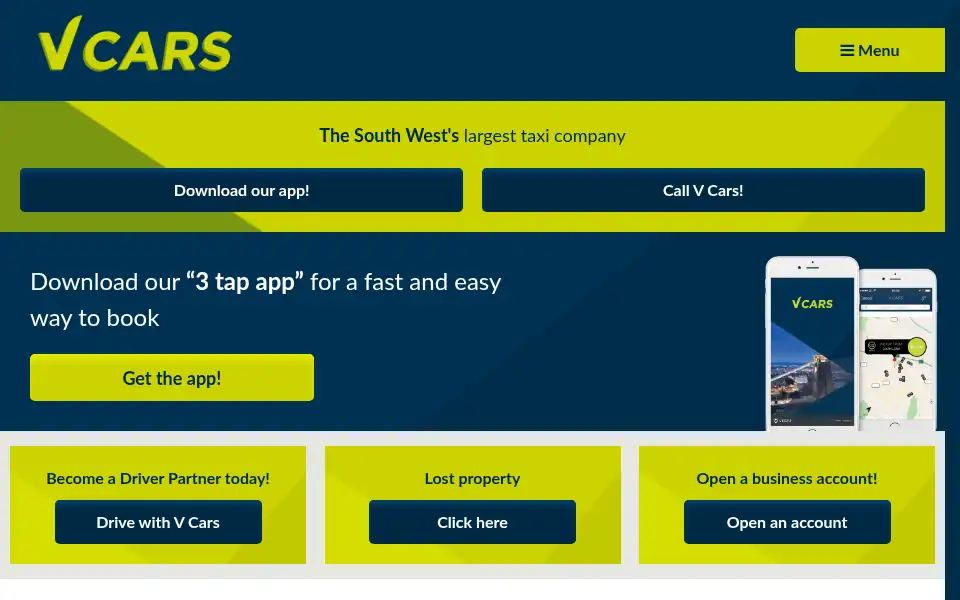 Screenshot of v-cars.com