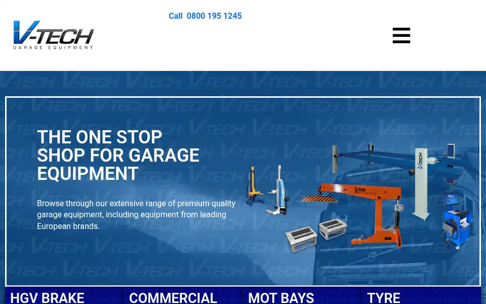 Screenshot of v-techuk.com