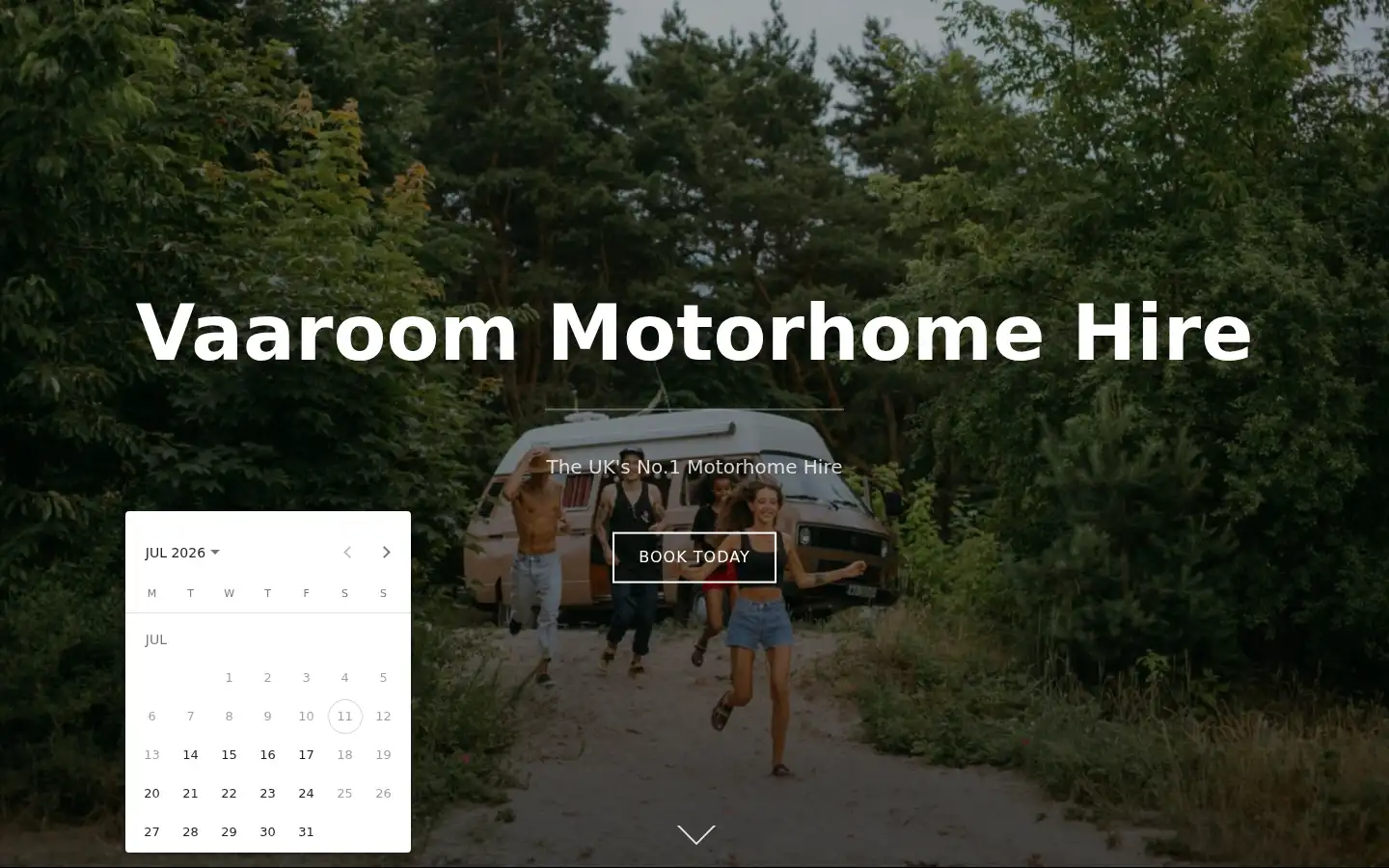Screenshot of vaaroom.com