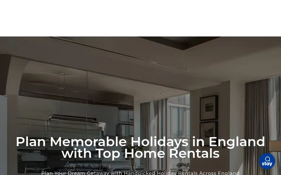 Screenshot of vacationhomelettings.com