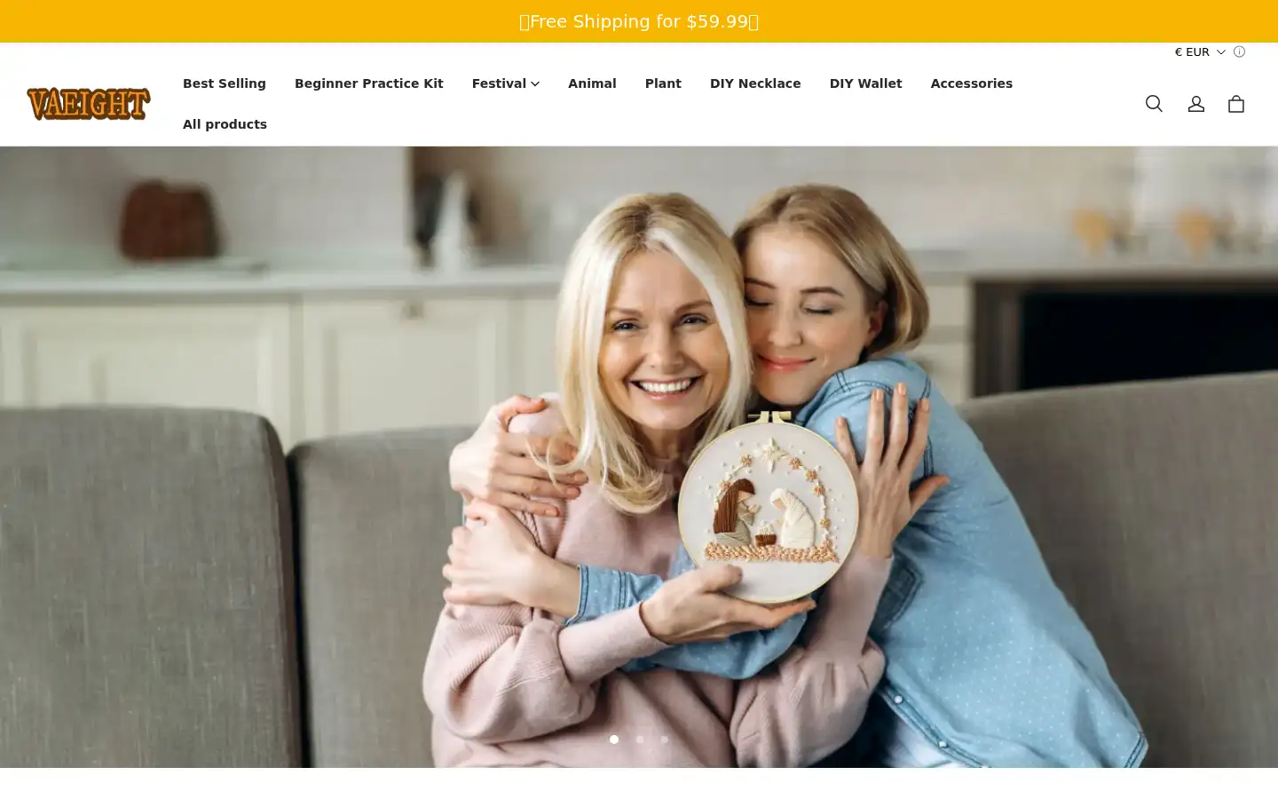 Screenshot of vaeight.com