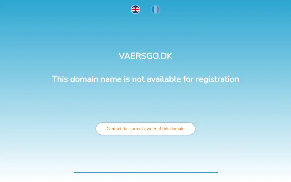 Screenshot of vaersgo.dk