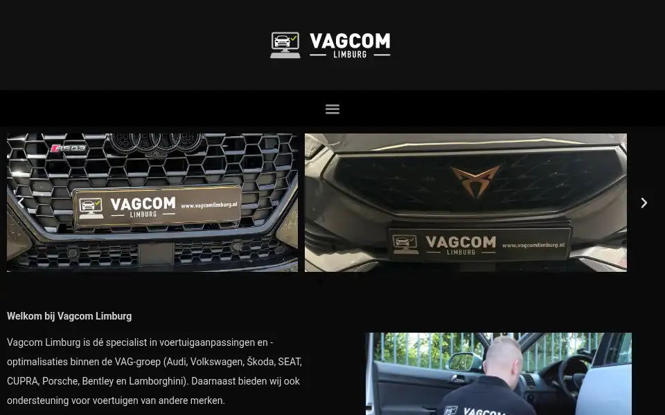 Screenshot of vagcomlimburg.nl