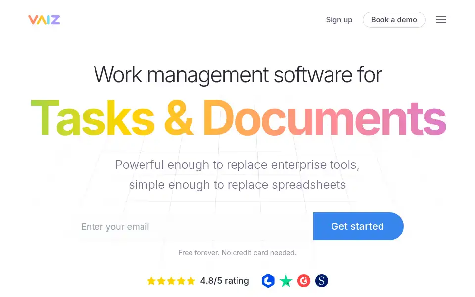 Screenshot of vaiz.com
