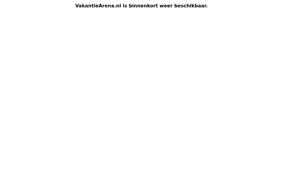 Screenshot of vakantiearena.nl