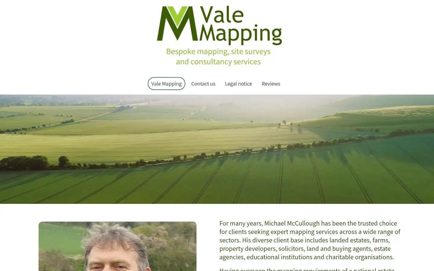 Screenshot of valemapping.com