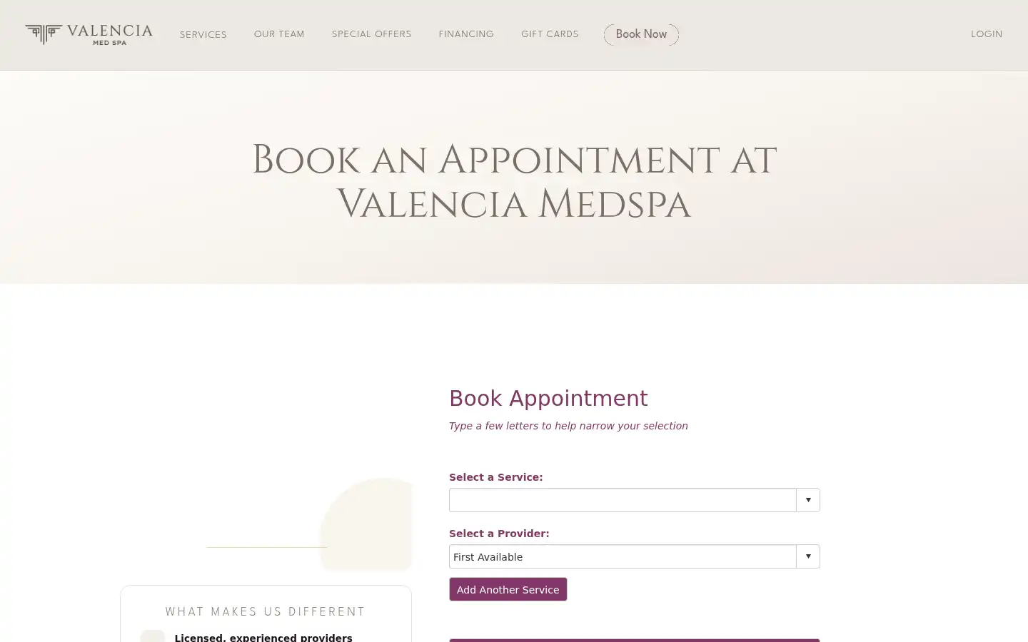 Screenshot of valencia-med.com