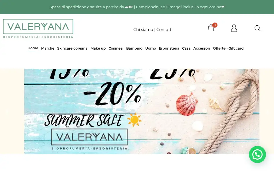Screenshot of valeryana.com