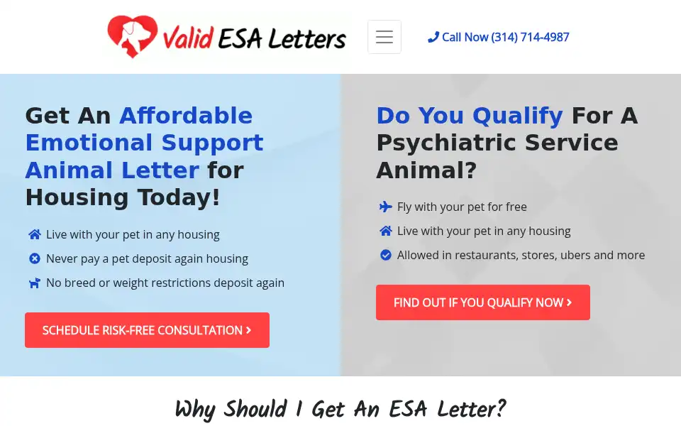 Screenshot of validesaletters.org