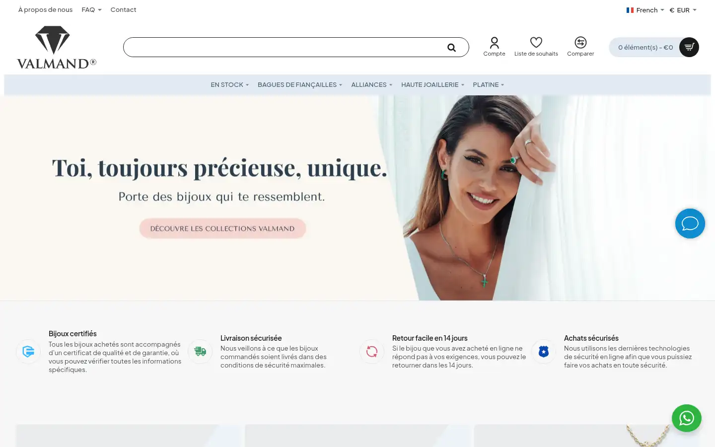 Screenshot of valmand.com