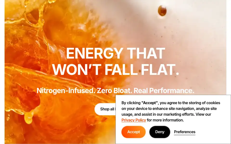 Screenshot of valrbrand.com