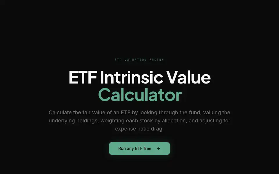 Screenshot of valuedge.app