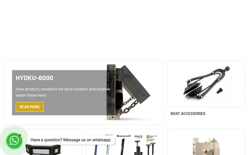 Screenshot of vancemfg.com