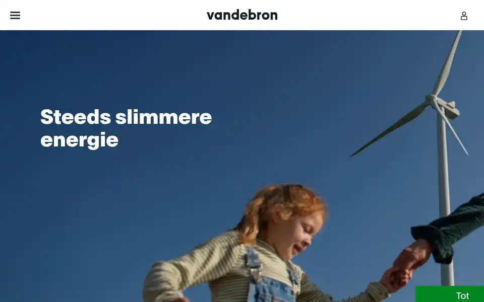 Screenshot of vandebron.nl