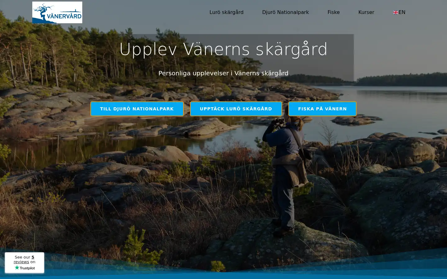Screenshot of vanervard.se