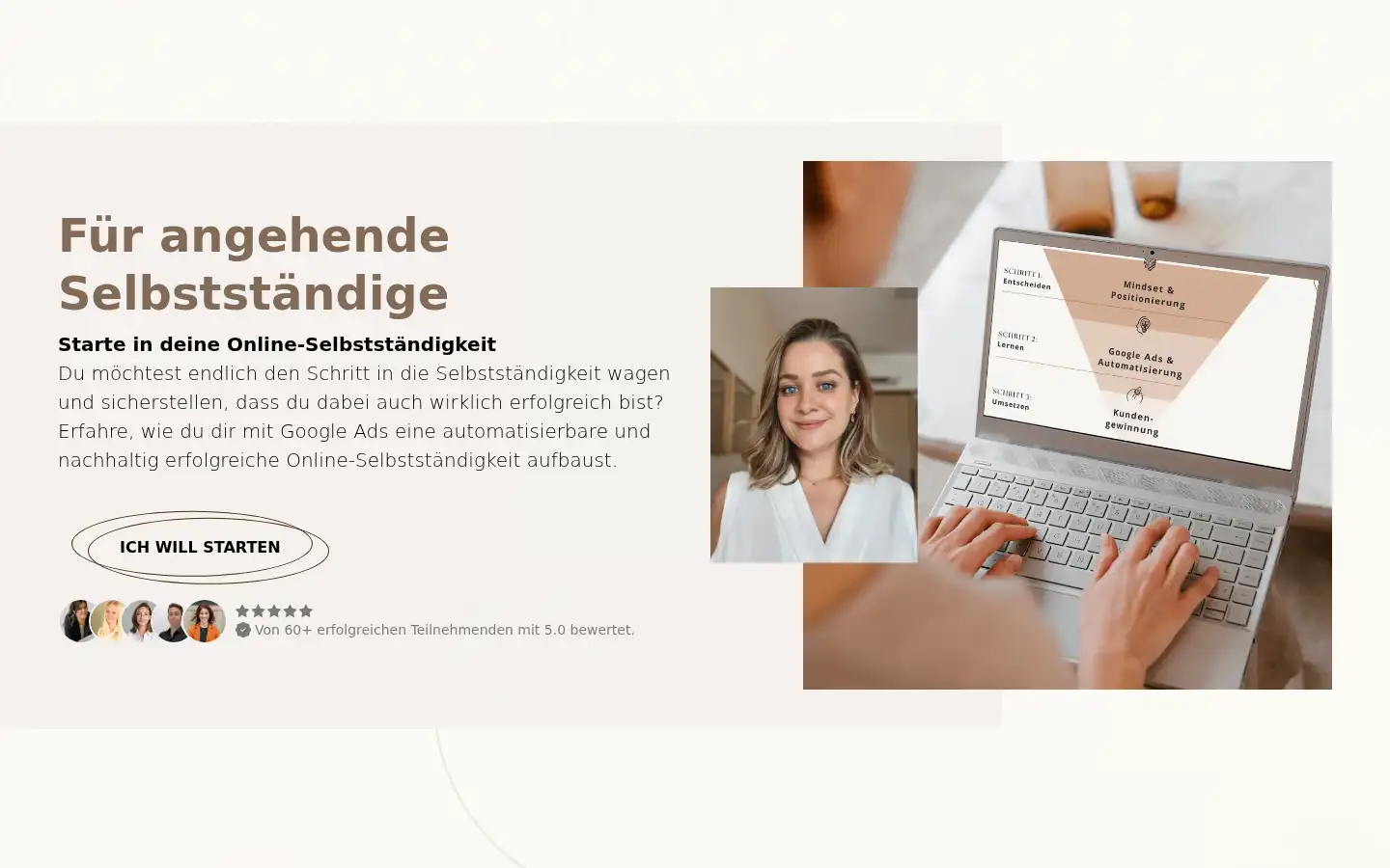 Screenshot of vanessaschuetze.de