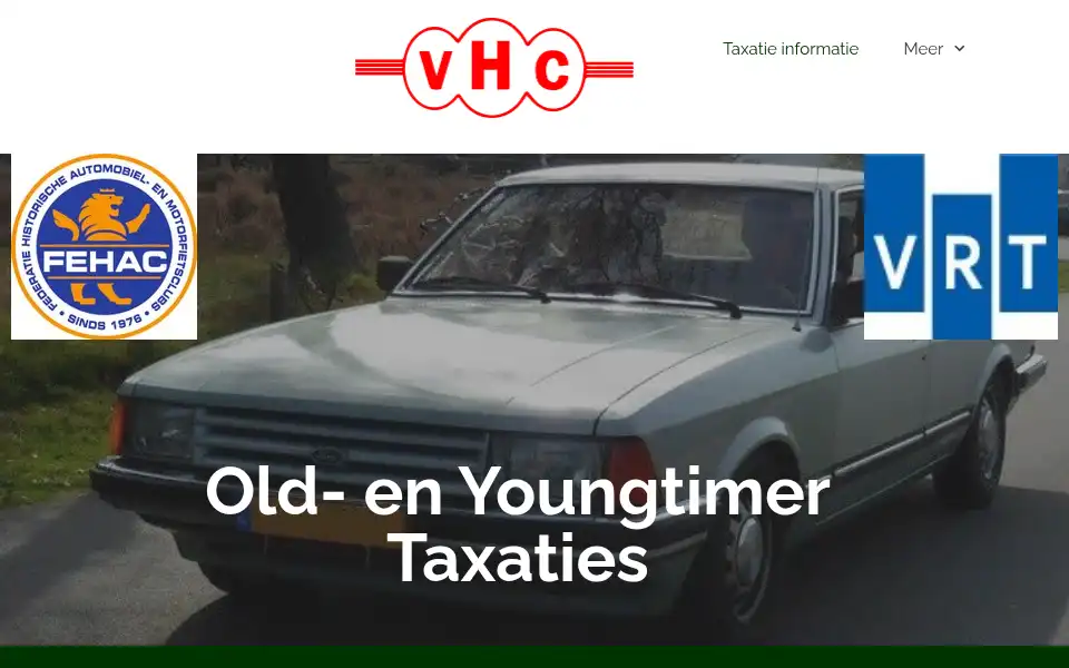 Screenshot of vanhclassics.nl