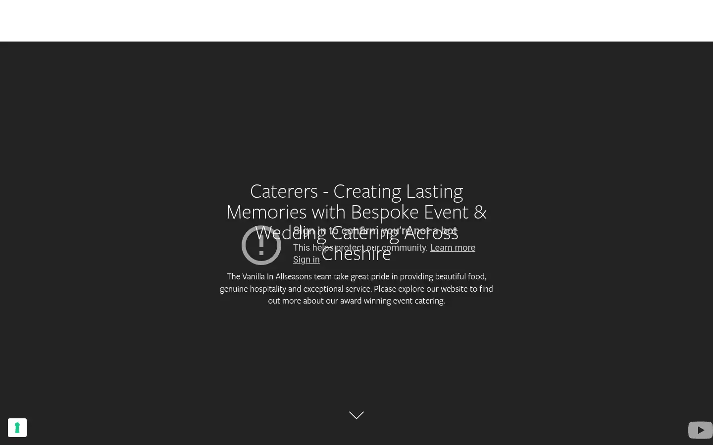 Screenshot of vanillainallseasons.co.uk