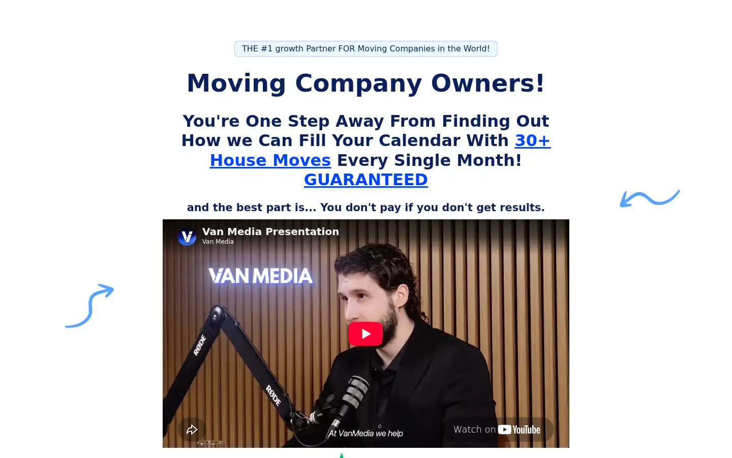 Screenshot of vanmedia.uk