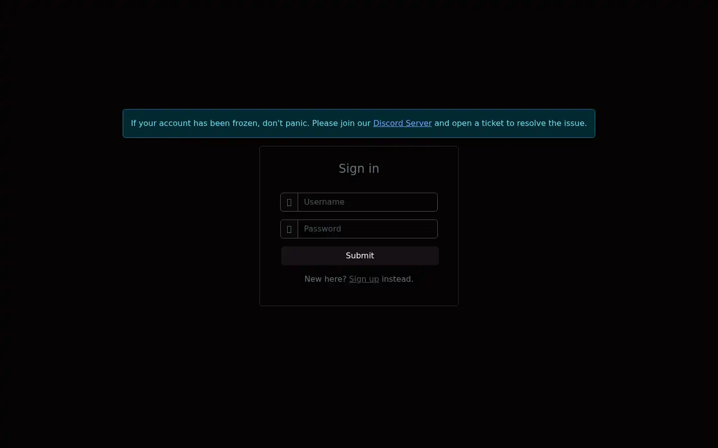 Screenshot of vannia.rip