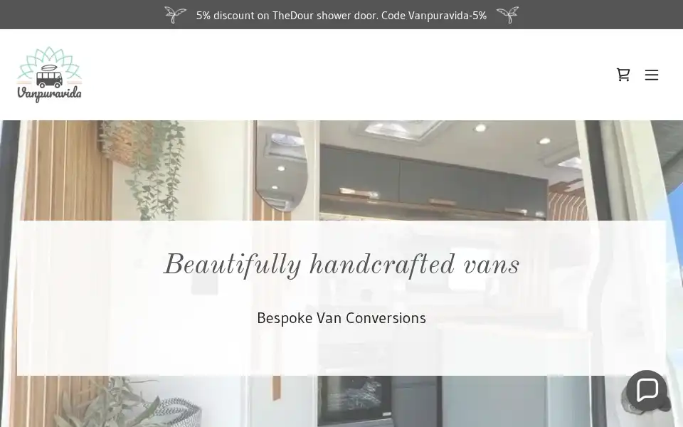 Screenshot of vanpuravida.com