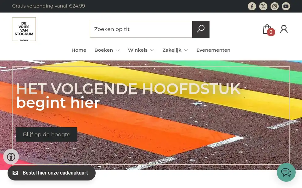 Screenshot of vanstockum.nl