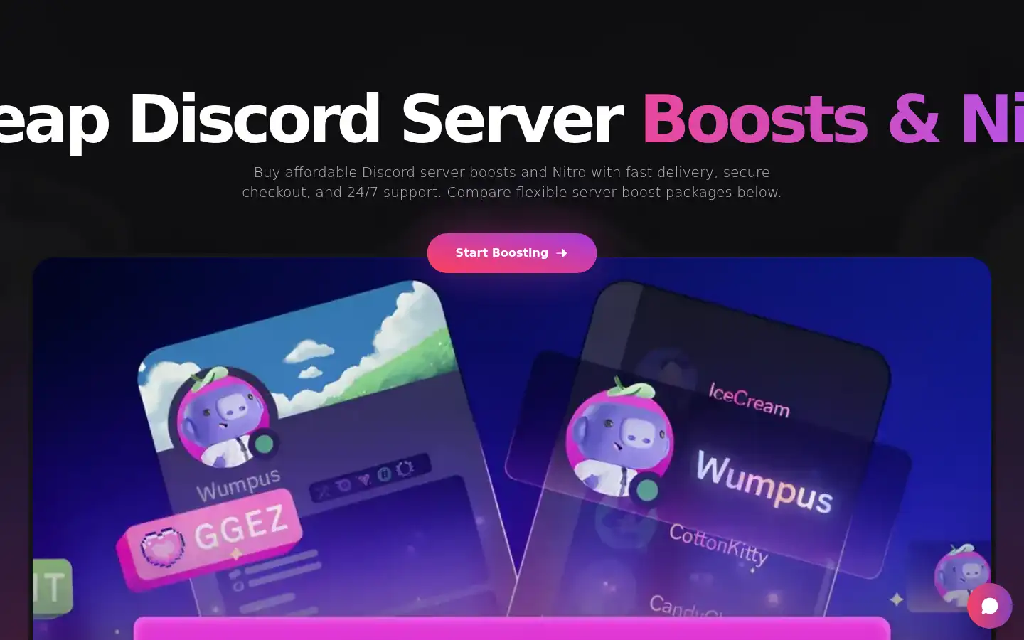 Screenshot of vantaboosts.com