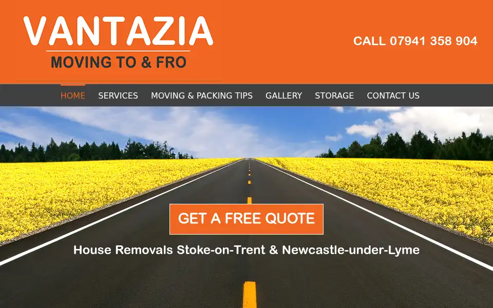 Screenshot of vantazia.co.uk
