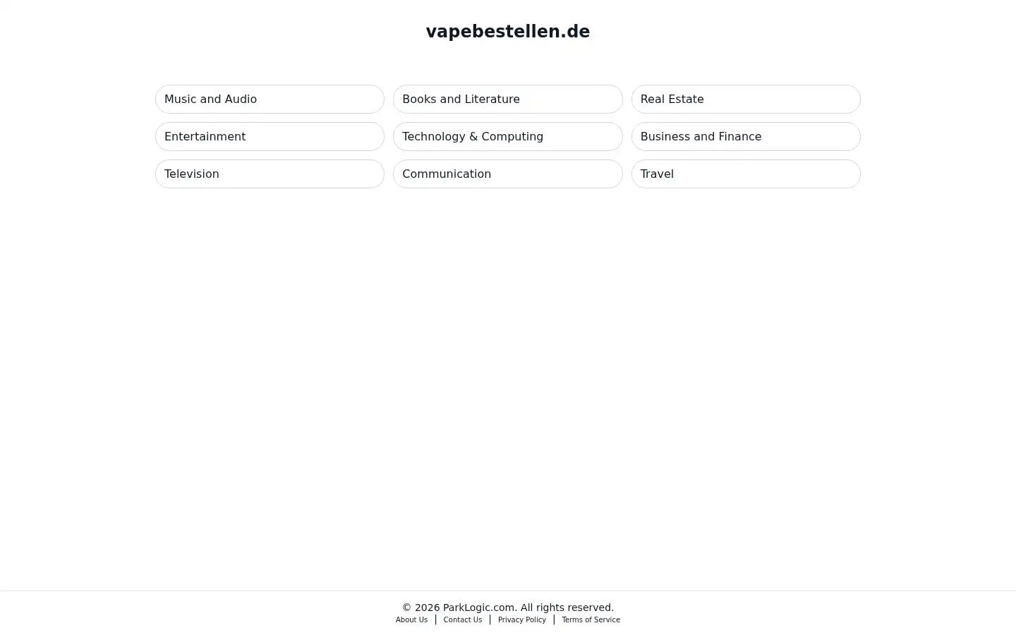 Screenshot of vapebestellen.de