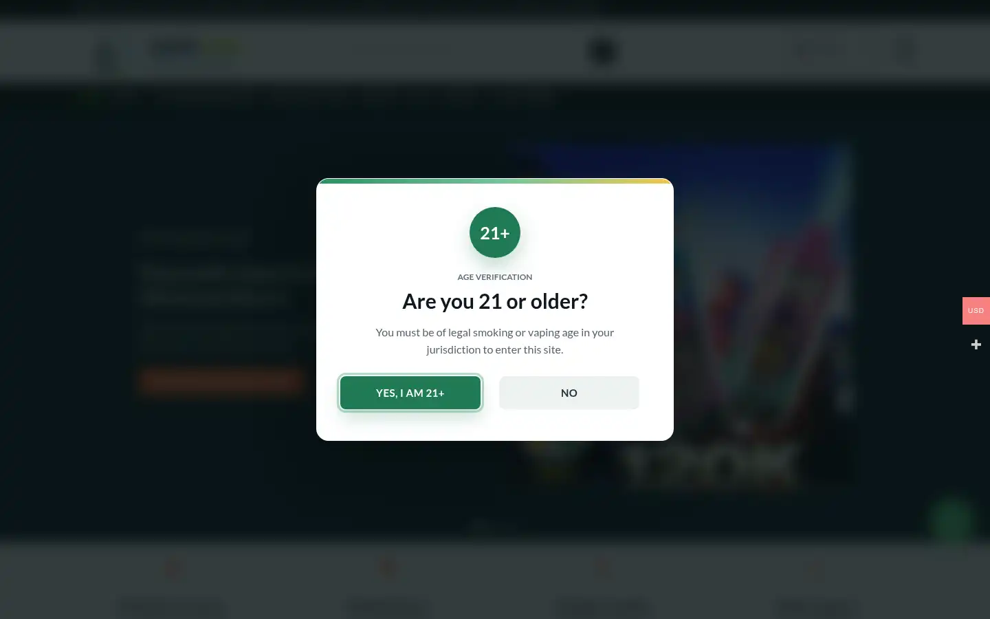 Screenshot of vapeq10.com