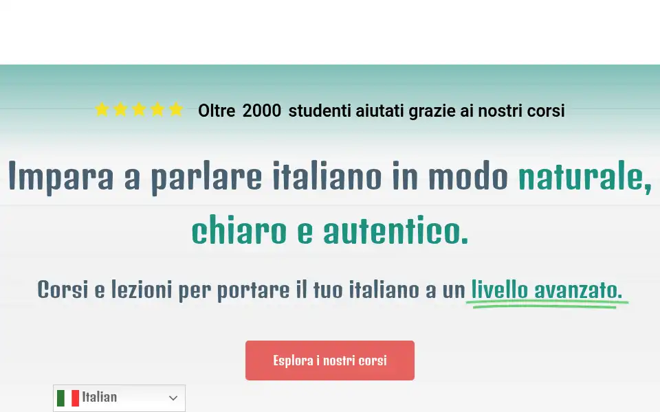 Screenshot of vaporettoitaliano.com